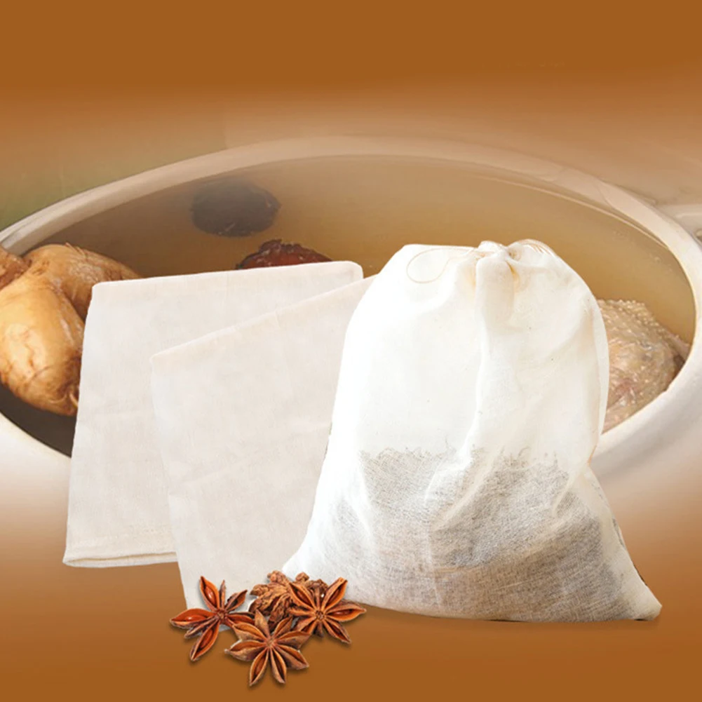 Многоразовый молочный суп из муслина для приготовления кипящей пищи мешок сетчатого фильтра для дома