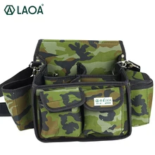 LAOA многофункциональная камуфляжная сумка для инструментов поясная сумка 600D Водонепроницаемая сумка из ткани Оксфорд сумка для хранения
