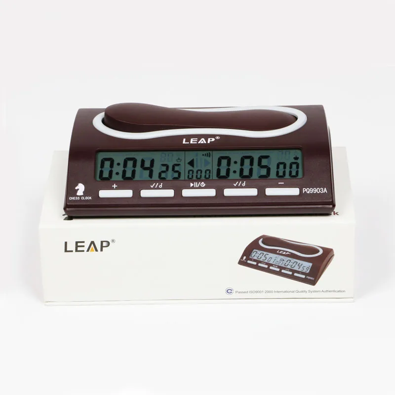 Leap шахматные часы таймер обратного отсчета компактных цифровых