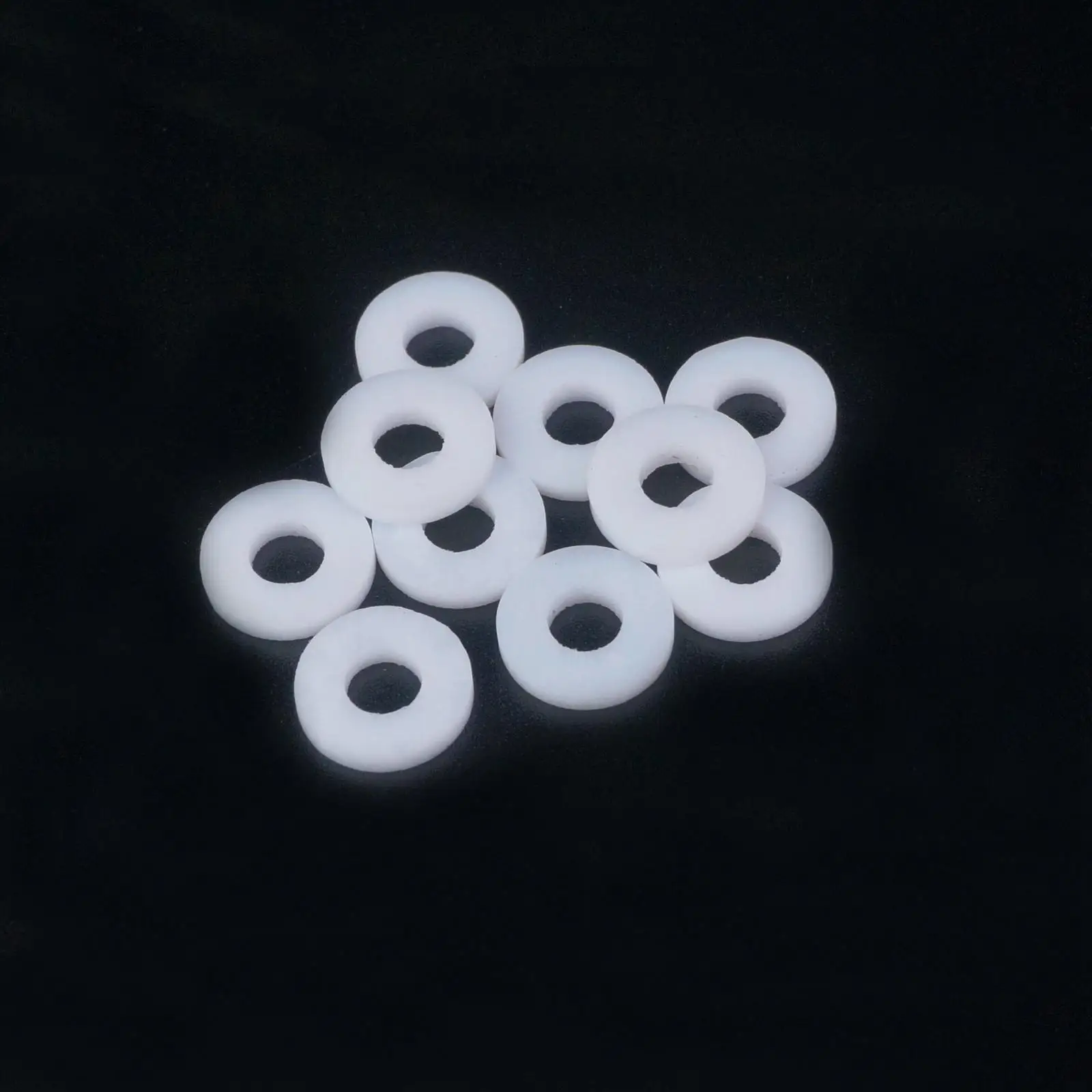 

50 PCS 12x5x2mm PTFE Teflon Flat Washer Gasket Spacer Sealing For M14x1.5mm Metric Pressure Gage
