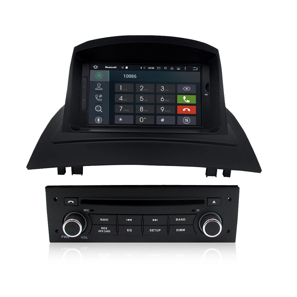 Clearance 4GB IPS Android 8.0 Car Stereo DVD Multimedia For Renault Megane 2 Fluence 2002-2006 2008 Auto Radio GPS Navigation Audio Video 19