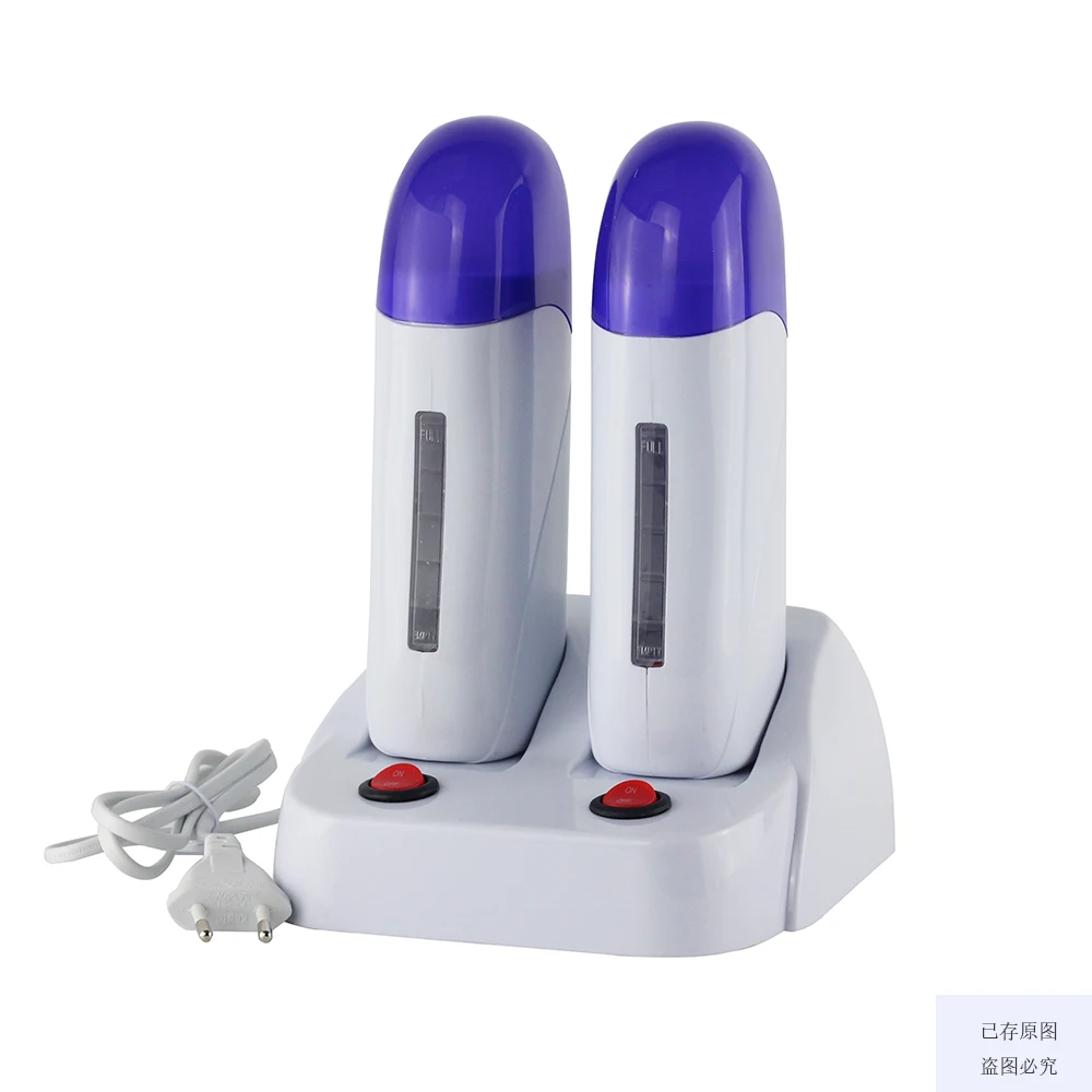 

NEW Double Roll On Roller Depilatory Wax Heater Hair Remover Removal Waxing 220V US EU UK Plug