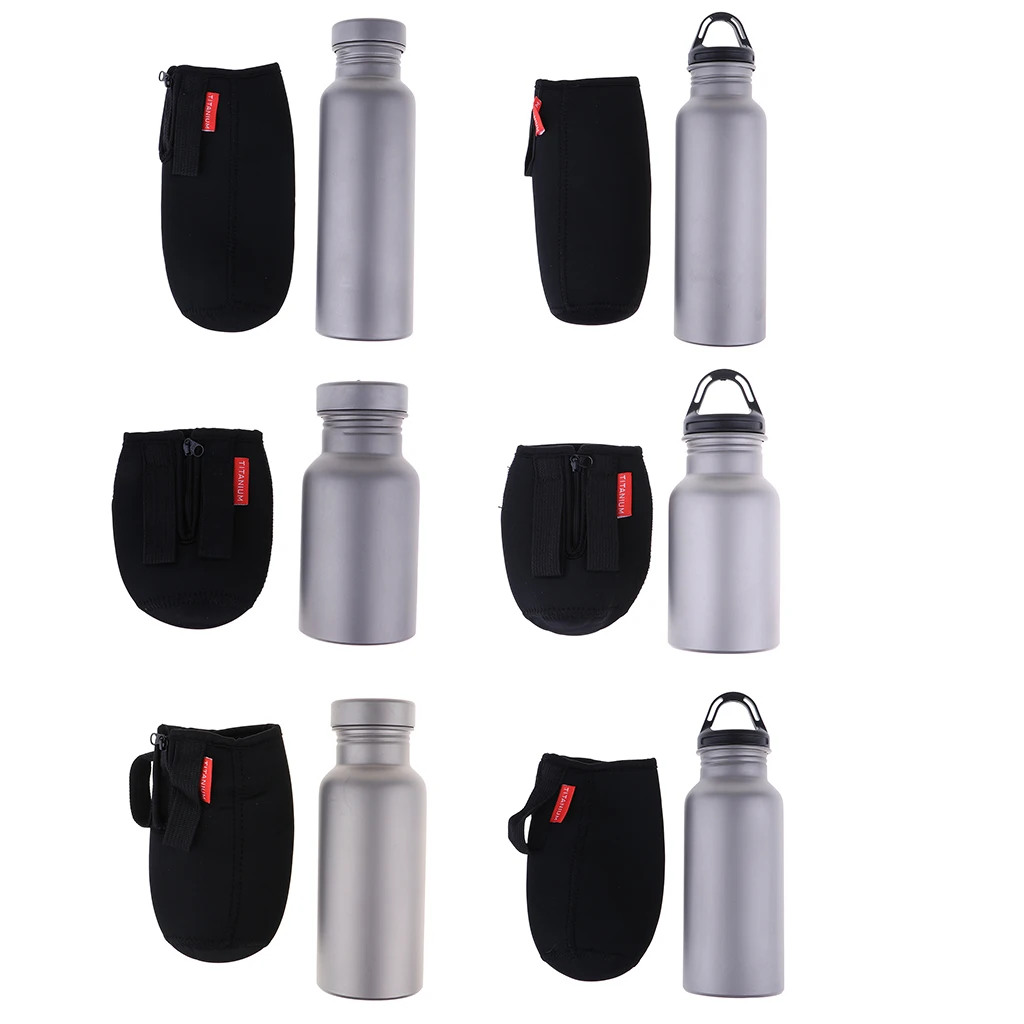 

MagiDeal Portable Outdoors Drinks Holder Cup Kettle Canister Hiking Climbing Running Gym Bottle