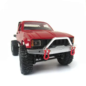 

Metal Front Bumper Trailer-hook for WPL C14 C24 Metal Refitting Modify front bumper With Two Hooks RC Car Parts