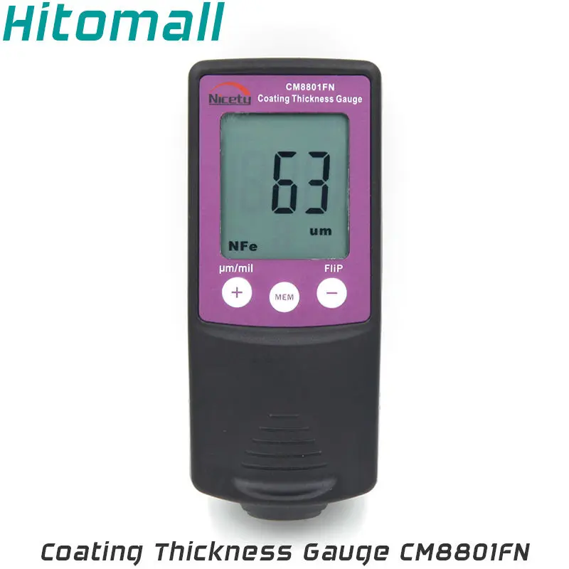 Fe/NFe 2 in One Handheld Coating Thickness Gauge Painting Thickness