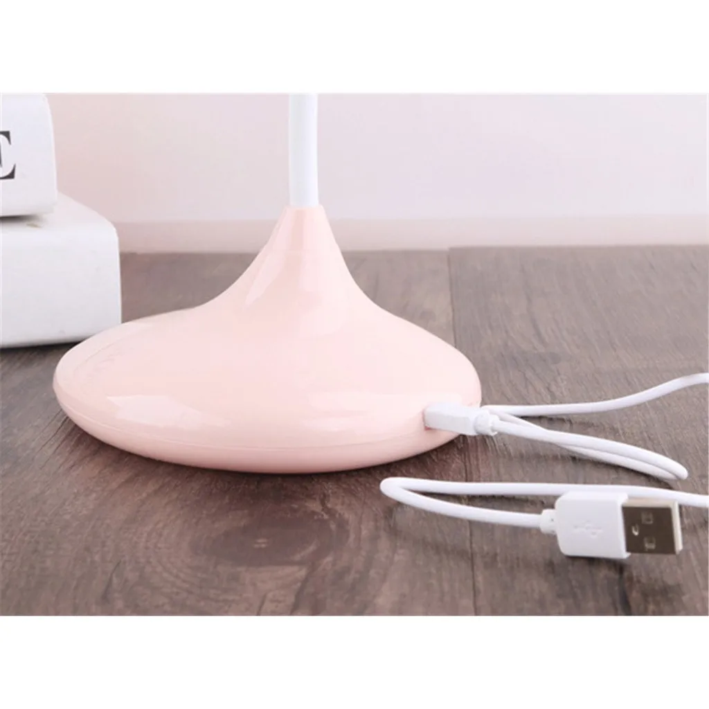 2019 новый стиль затемняемая Светодиодная настольная лампа с usb портом для зарядки