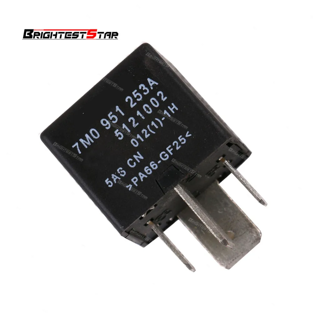 7M0951253A #100 4 контактное Многофункциональное реле для VW Golf Jetta Passat CC Audi A4 A6 A8 Q5 Octavia