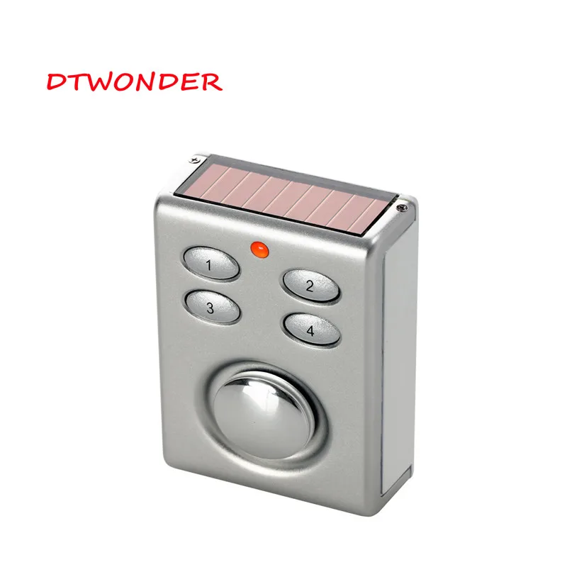 DTWONDER Магнитная двери Сенсор сигнализация гараж Солнечный Беспроводной Алюминий личной безопасности окна/двери SP65