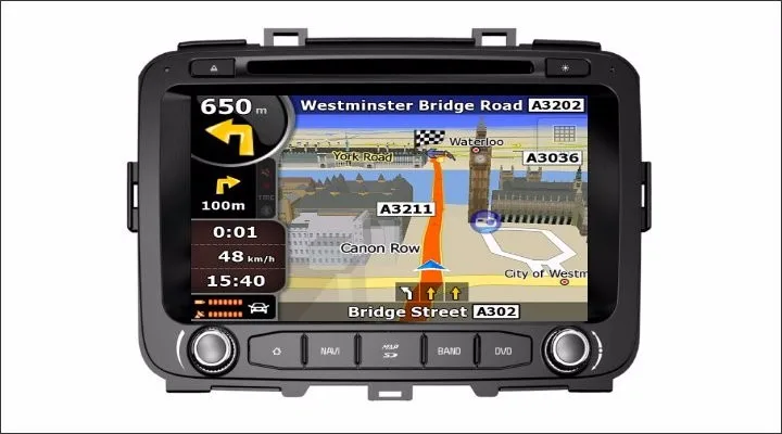 Discount Liislee Car GPS Nav Navi Map Navigation For KIA Carens 2012~2015  Radio Stereo TV DVD iPod BT HD Screen S160 Multimedia System 2