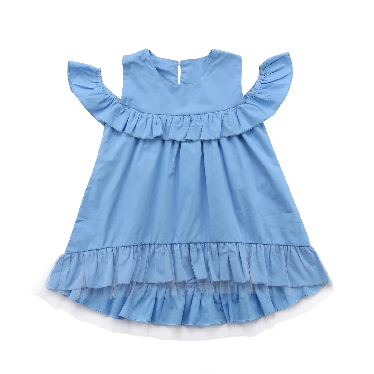 2018 Cute Kid Baby Girls Off Shoulder Party Pageant Tutu Dress Sundress Clothes Size 3-7T | Детская одежда и обувь