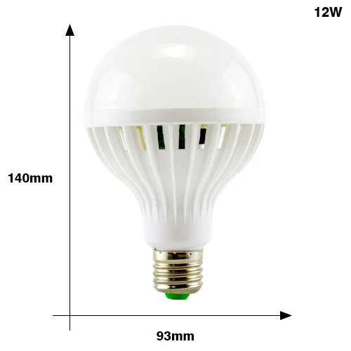 E27 светодиодный звук Сенсор лампы 220 v светодиодный лампы 3 w 5 w 7 w 9 w 12 w Белый Авто Смарт Инфракрасный нательный датчик света лампада светодиодный звук Сенсор - Испускаемый цвет: Sound Sensor 12W