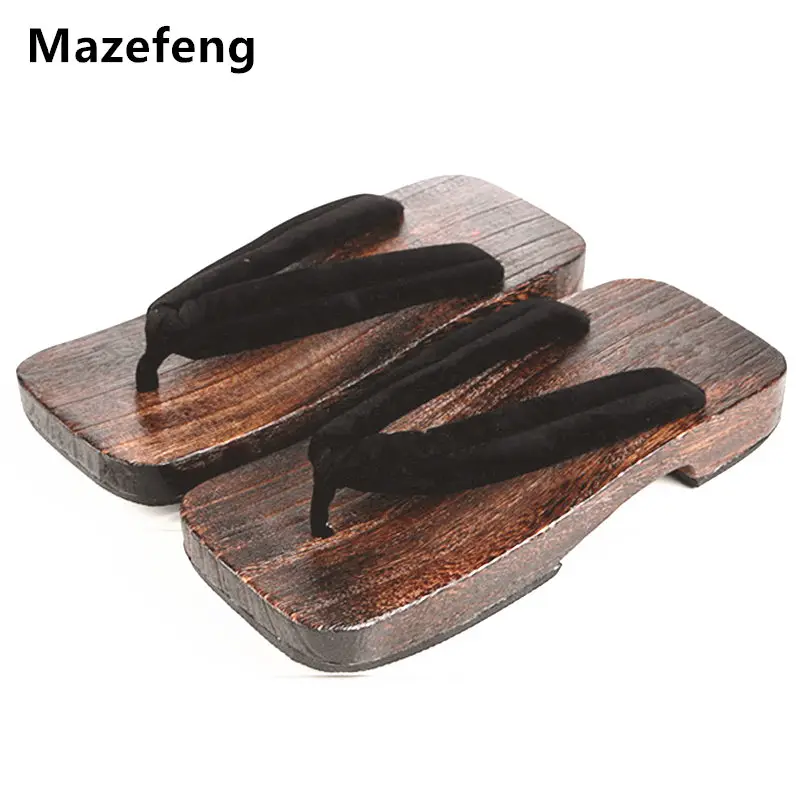 wooden slippers