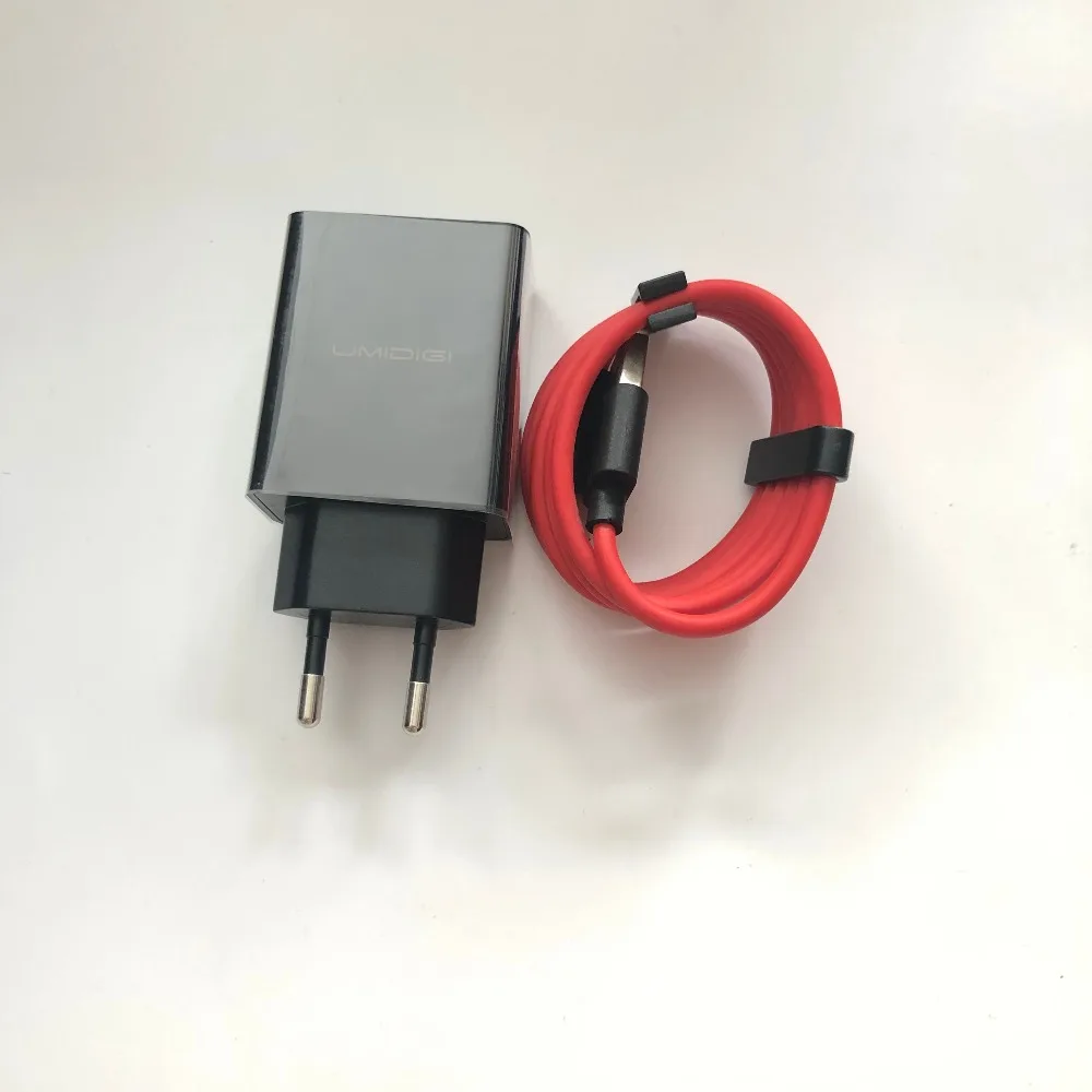 Umidigi Plus E Новое зарядное устройство для путешествий + кабель usb type C Umi Бесплатная