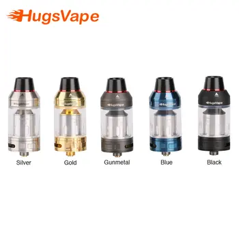 

Original HugsVape Magician Mesh Subohm Tank 3ml/5ml with Triple Mesh Coils 810 Drip Tip Fit 510 Atomizer VS Zenith MTL Atomizer