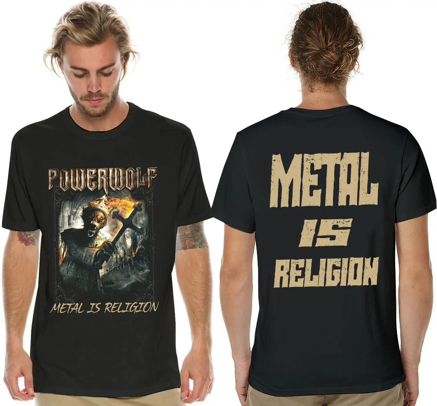 

Powerwolf Shirt Preachers OF THE NIGHT T Shirt Unisex Adult Clothing