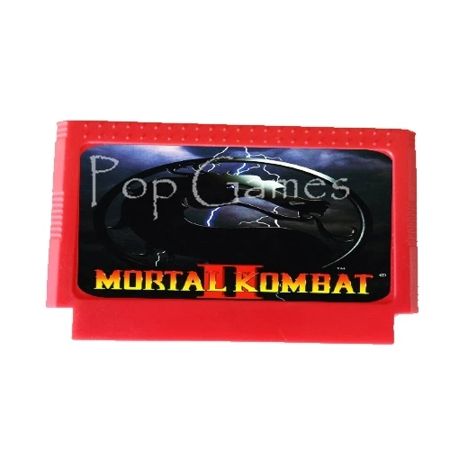 Mmoral Kombat 2 3 4 5 30P 60 контактов игровой Картридж для 8 бит игровой консоли Прямая - Color: Mortal Kombat 2