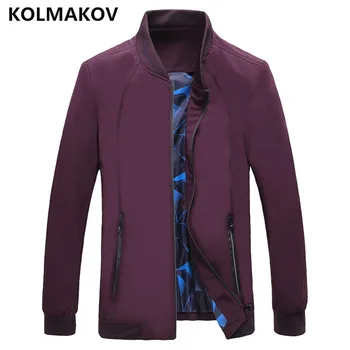 

2019 New Brand Fashion Bomber Jacket Men Casual Solid Color Homme Costume Men's Jackets Slim Fit Windbreaker Coats Masculino