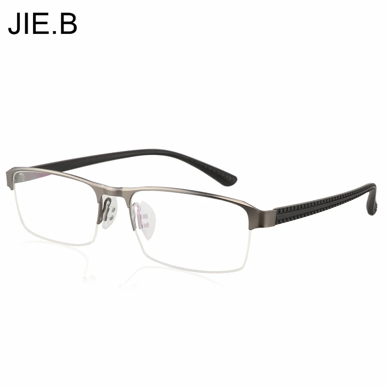 Jie.b Titanium Alloy Glasses Frame Titanium Eyeglasses Frame Male