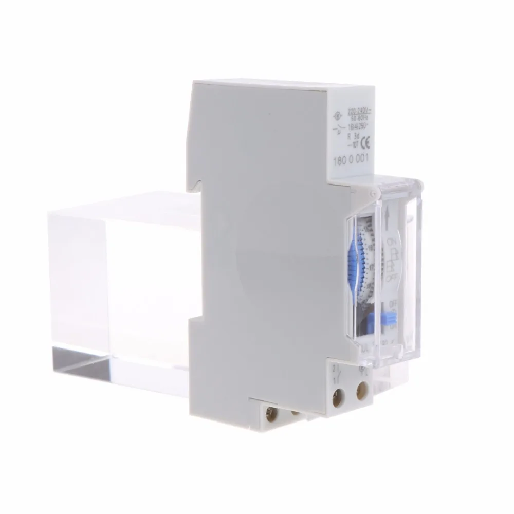 

AC 110V/AC 220V 15 Minutes Mechanical Timer Switch 24 Hours Programmable Din Rail Switches