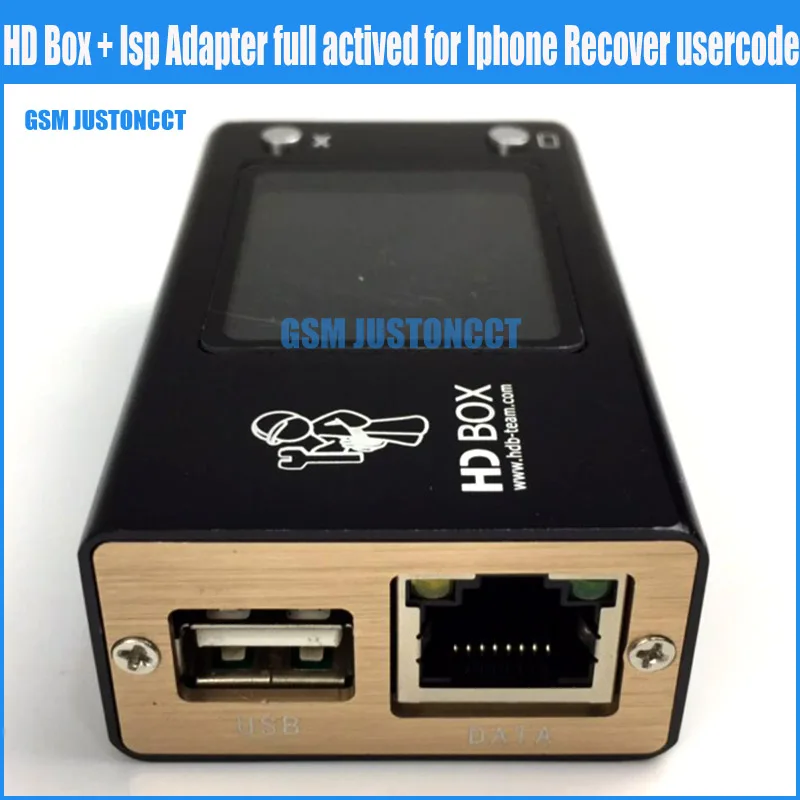 Ip boxV2 Ip Box 3HD коробка с Isp адаптером полная активированная для Iphone восстановление кода пользователя dhl