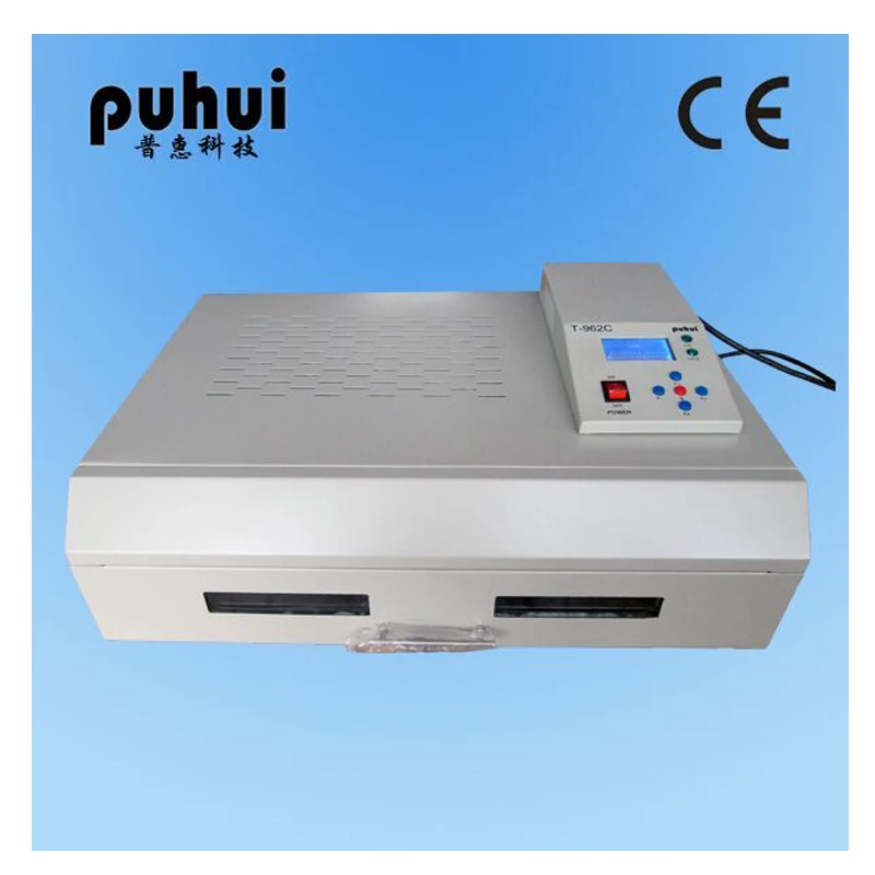 PUHUI T 962C BGA паяльная станция T962C машина для оплавления печи инфракрасный