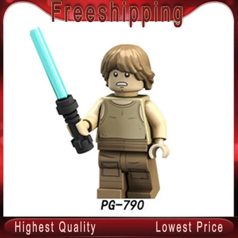 

Single Sale PG790 Luke Skywalker Star Wars Special Offer Building Blocks Children Gift Toys