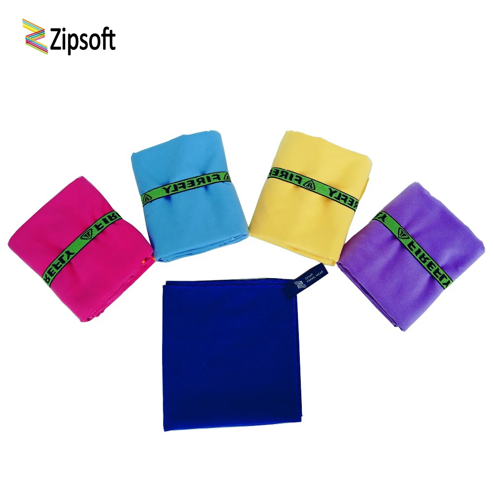 

Zipsoft Beach Towel Swimwear New Camping Shower Yoga Mat on The Beach Sunbathing Travel Soccer Swimming Pool Microfiber Outdoor