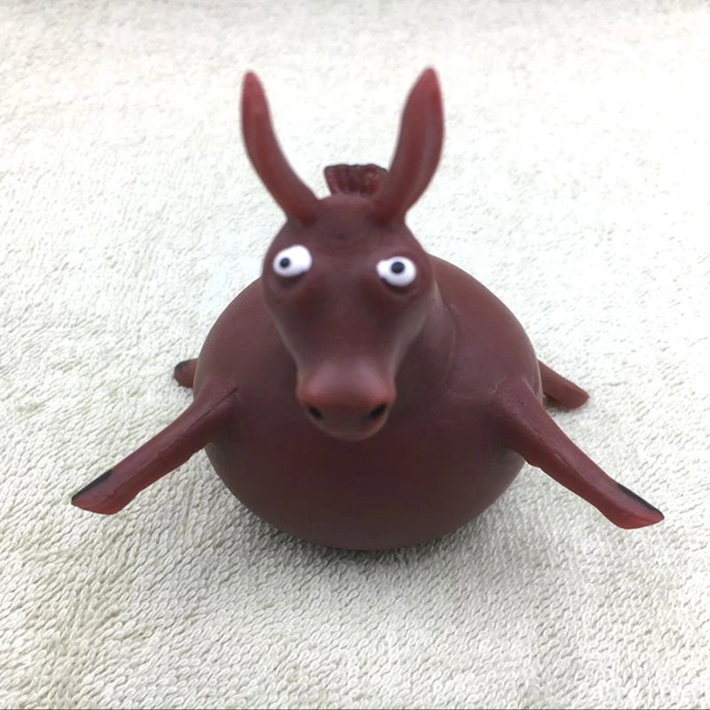 

Blowing Animal Model Squeeze Anti-stress Novelty Funny Children Toys Inflatable Funny Ball Bubble Ball Random Colors - TOY148-01