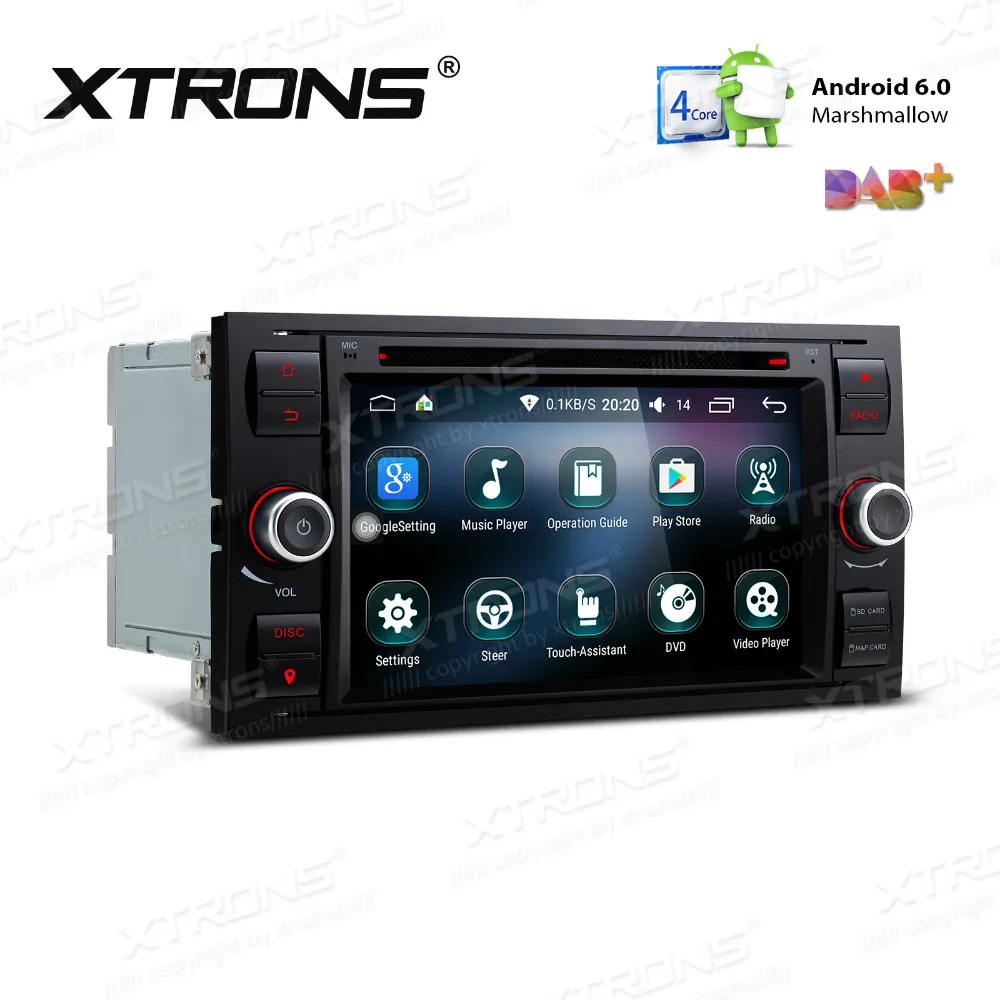 Flash Deal XTRONS 7" Android Radio Car DVD Player Head Unit Stereo GPS OBD Navigation for Ford Connect Fiesta Transit Fusion 2006 2007 2008 1