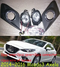 Mazd3 Axela fog light,2014~2016,2pcs+wire of harness ON/OFF,Axela halogen light,Free ship! Axela headlight,Mazd3