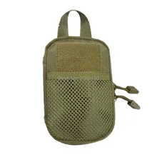 ВДГ тактический Молл Чехол Талия кемпинг фонарик Пакет складной подсумок аксессуар сумка Охота пушка В виде ракушки держатель