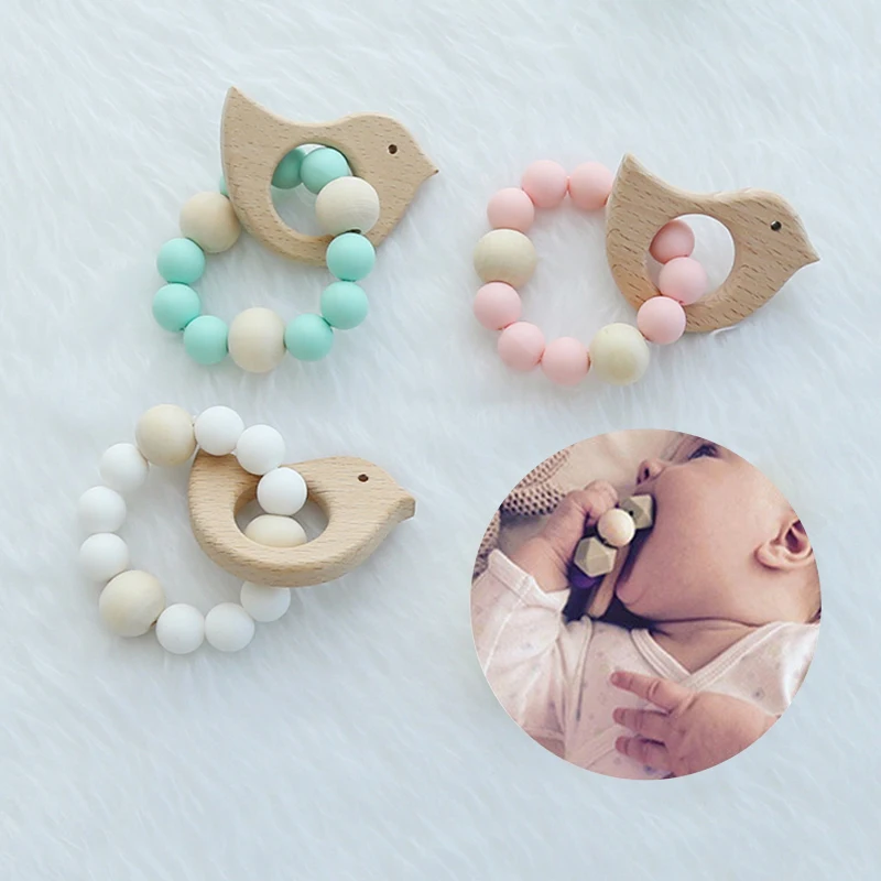 

OUSSIRRO INS Nordic Style Animals Shape Wooden Beads Ornaments Nursery Tent Garland Wall Hanging Pendant Kids Room Decor Prop