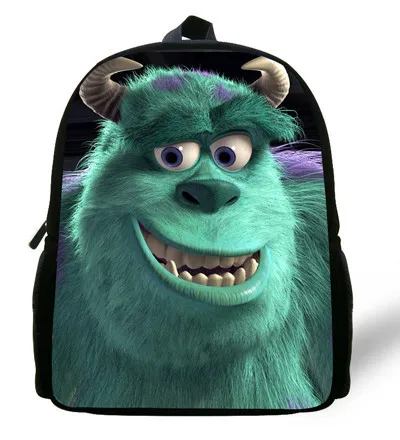 Прохлады 12 Дюймов школьная сумка для мальчика с принтом «Monsters University сумка Майк Вазовски Джеймс дизайн детские школьные сумки для детей Одежда с принтом рюкзака на спине для мальчиков