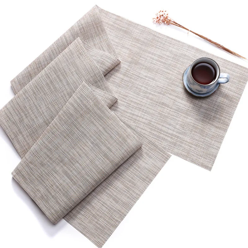 

2019 New Japanese Place Mat Woven Insulation Mats Home Environmental Protection Creative Tablecloth
