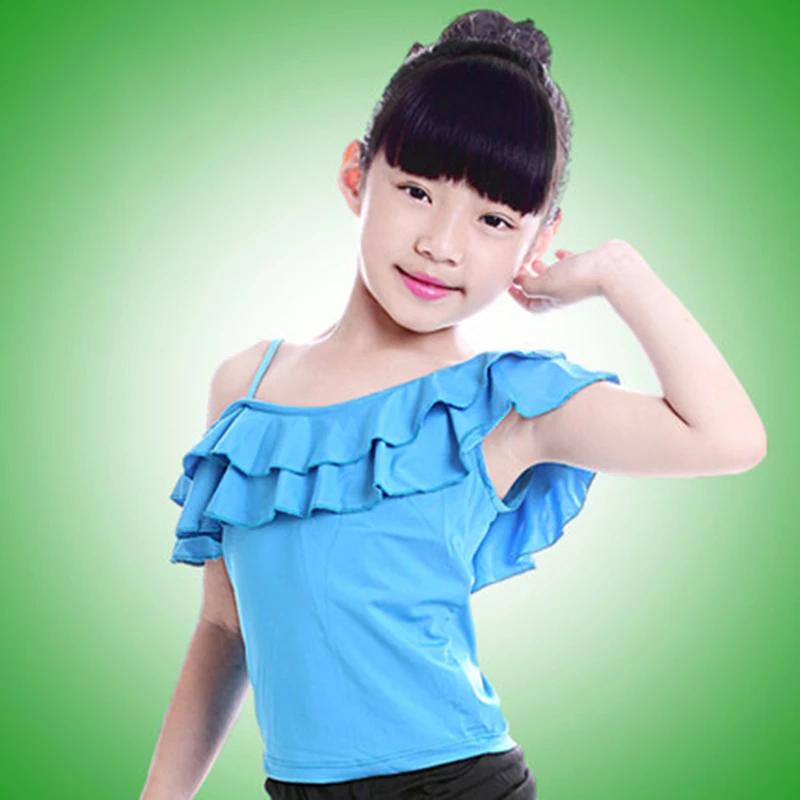 Kids Latin Dance Tops  (3)