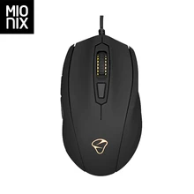 Mionix Кастор черный цвет Gemini эргономичный RGB светильник игровая мышь проводная мышь игровая мышь