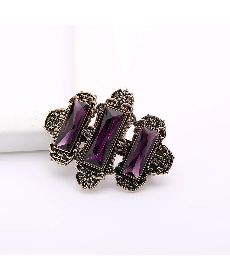 New European and American Gothic Diamond Hair Clips Crystal Diamond Transparent Hair Accessories bohemian vampirina hair bow