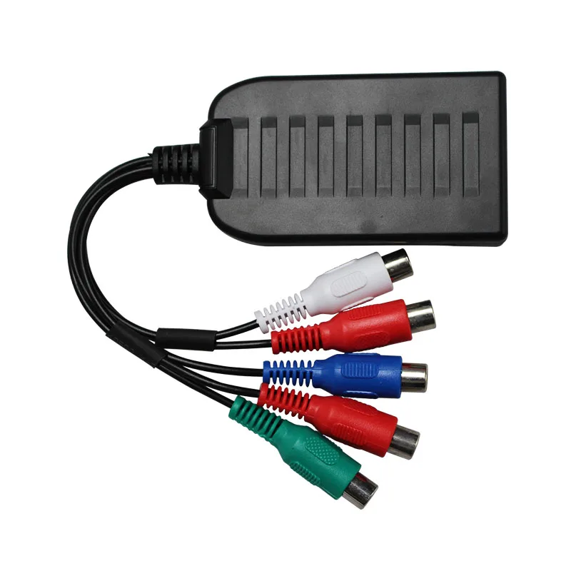Ypbpr component to HDMI converter HDTV video audio converter adapter with Audio Video cable Ypbpr component to HDMI converter HDTV video audio converter adapter with Audio Video cable