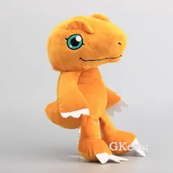 Высокое качество Digimon Adventure Agumon плюшевые игрушки мягкие животные 14 "35 подарки для детей