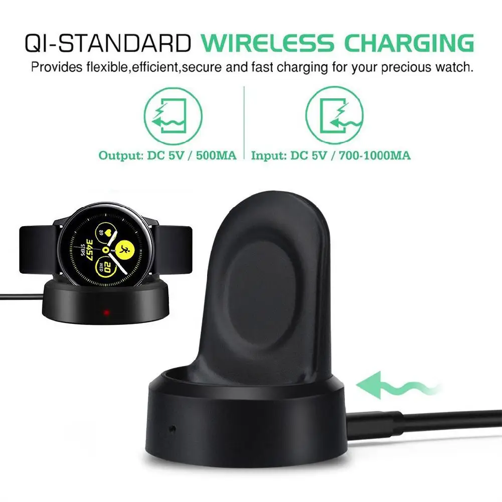 

Smart Watch Wireless Charger Charging Base for Samsung Galaxy watch 42mm 46mm SM-R800 R805 R810 R815