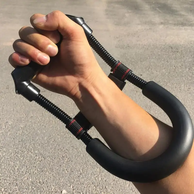 Рукоятка кистевой эспандер Регулируемая предплечья рука запястье упражнения тренеровка мускулов сила усилитель ручка подходит