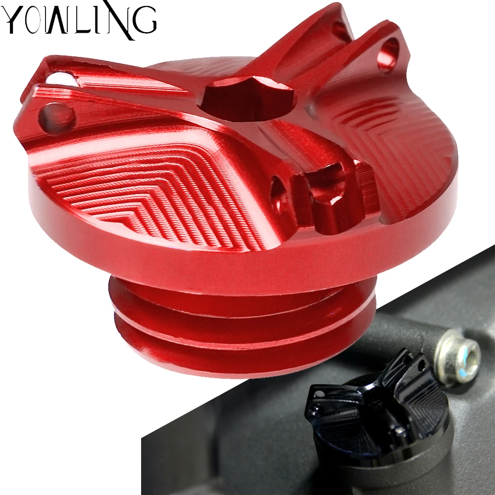 

M2.0*2.5 Motorcycle Engine Oil Filler Drain plug Cover For Ducati MONSTER 696 795 796 821 1200 1200S 1100 EVO HYPERMOTARD SP 796