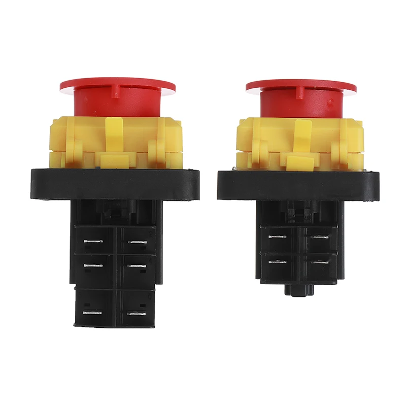 KEDU KJD22 4Pin 6Pin 250V 12(10)A On/Off электромагнитные промышленные водонепроницаемые