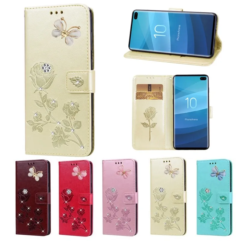 

For samsung galaxy s10 plus DIY leather case flip wallet slot card cover for samsung a7 a9 2018 j8 s8 s9 plus J3 J5 J7 2016 2017