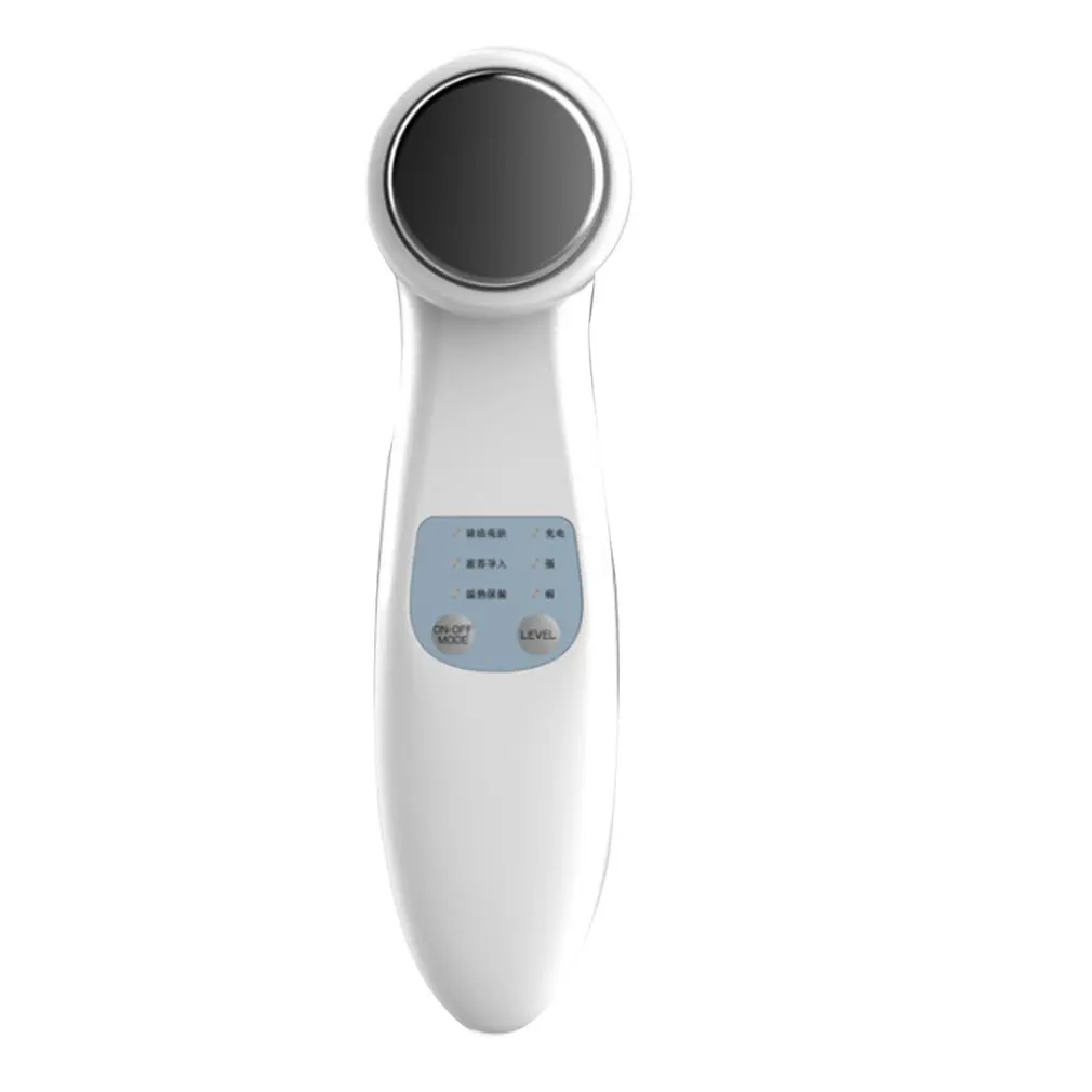 

Charging Ion Exporting Instrument Heating Facial Cleanser Facial Massager Home Ion Rejuvenation Beauty Instrument