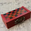 Chess Antique Three-dimensional Chess Resin Piece Small Folding Chess Board Set Travel Entertainment Gifts Parent-child ► Photo 2/6
