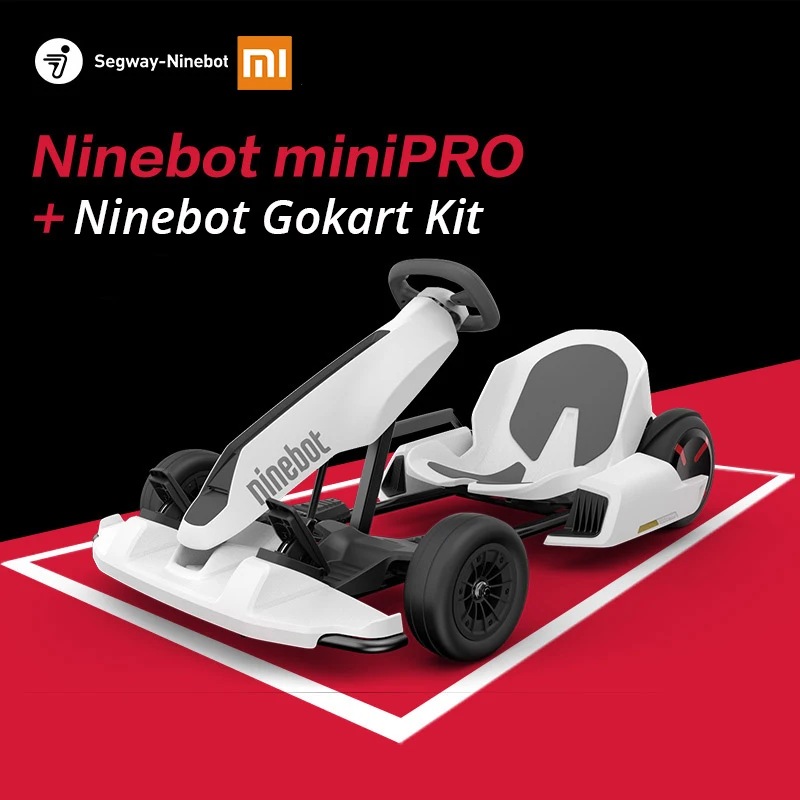 Набор Ninebot Gokart, умный самобалансирующийся электрический скутер Xiaomi Mini Ninebot by Segway Mini Pro Racing Go Kart