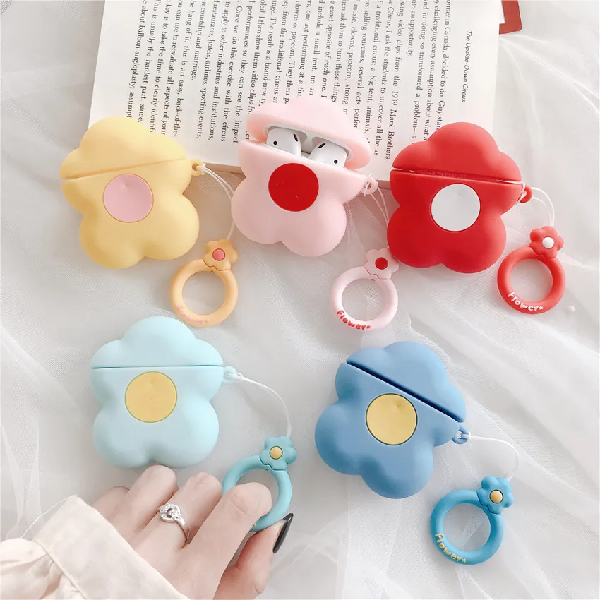 

YUMQUA Wireless Bluetooth Earphone Case For Apple AirPods 2 Silicone Charging Headphones Cases For Airpods Protective Cover