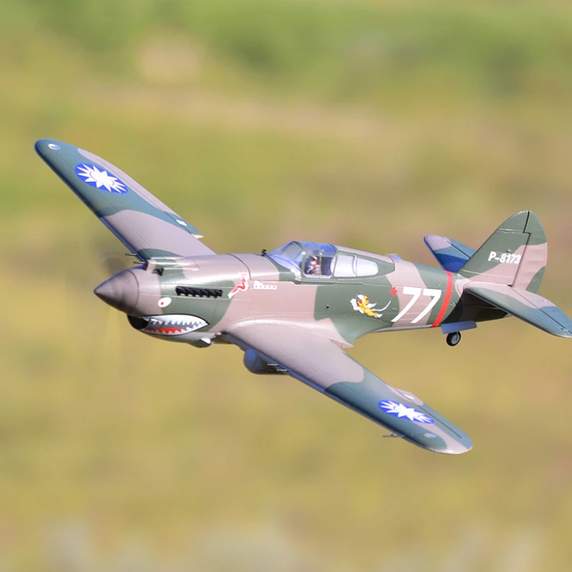 FMS 980 мм P40 P 40 Flying Tiger 6CH с рефлекс гироскопа клапанами 4S PNP High Скорость гоночного