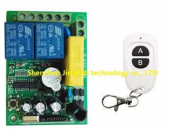 

AC 220 V 2 channel Wireless Remote Control Switch 1 receiver + 1 transmitter new